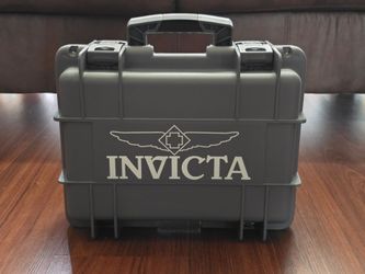 Invicta 8-Slot Dive Impact Watch Case,Charcoal (DC8-CHR)
