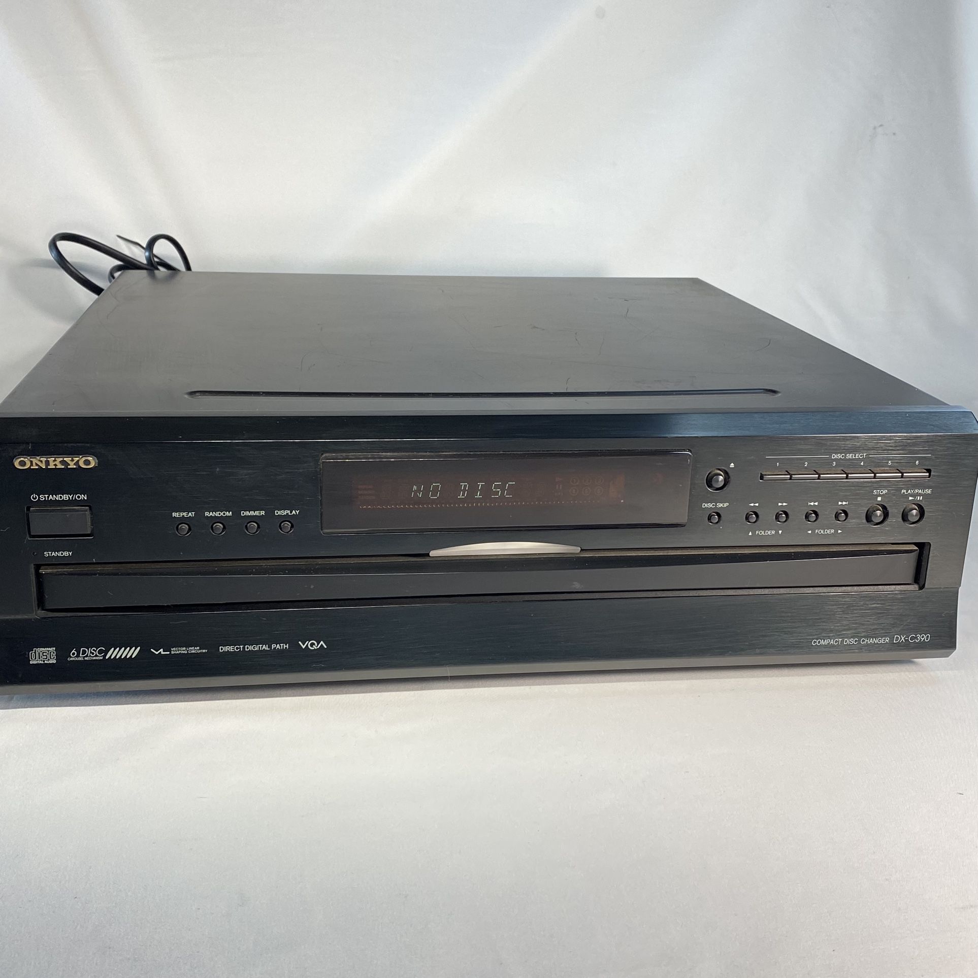 Onkyo DX-C390 Compact Disc Changer 6 Disc - Excellent Condition Works Great Used