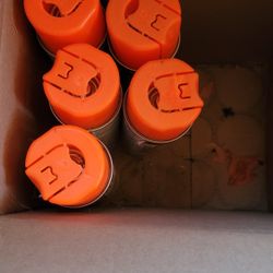 Orange Color Making Paint 5 Cans