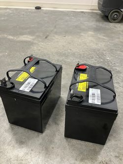 Senior  Scooter battery  used  untested