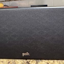 Polk T30 Center Channel Speaker – Tested, Works Great – Matches T15/T50