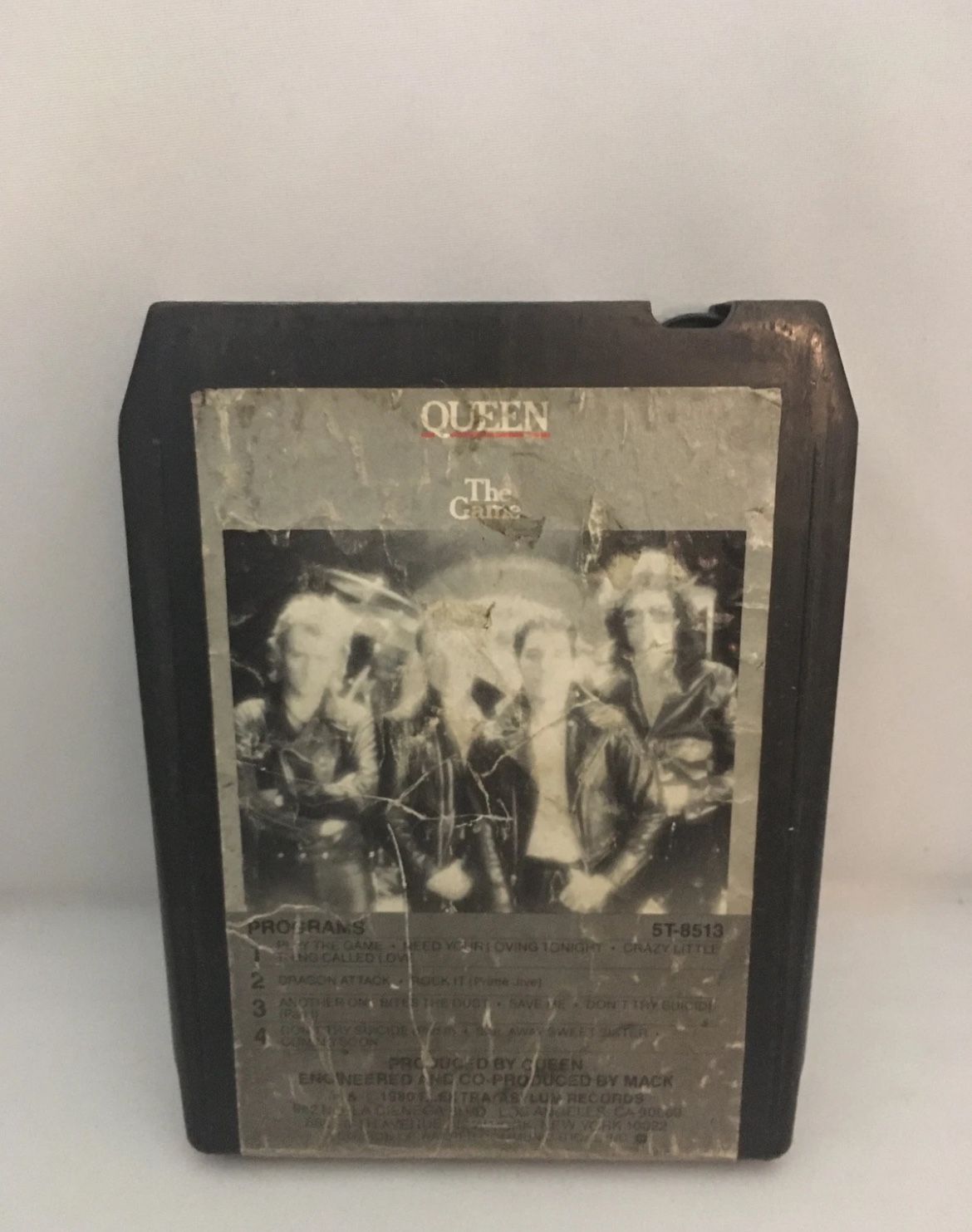 1980 Vintage Queen The Game 8 Track Tape Elektra 5T-8513 -used- see description!