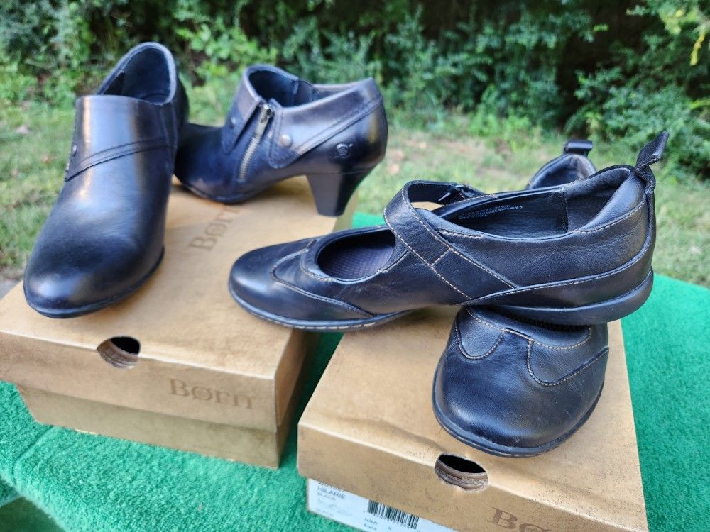 Pair BORN Shoes Pair BORN Ankle Boots