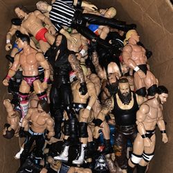 So Many Different WWE All Elite Wrestling Action Figure Toy AEW For Sale