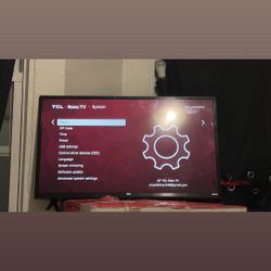 32” TCL Tv 