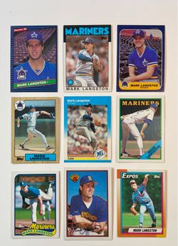 Vintage Mariner Mark Langston Cards