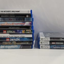 PS4 and PS5 Games 