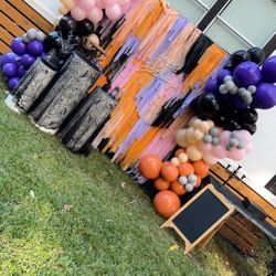 Halloween Theme birthday Decoration