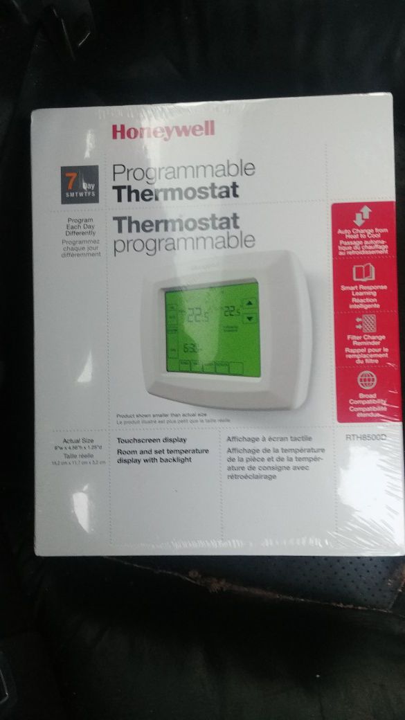 Honeywell 7-Day Programable Thermostat