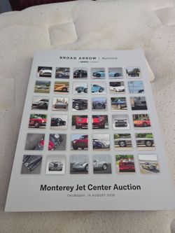 Broad Arrow Monterey 2025 Collector Car Auction Catalog