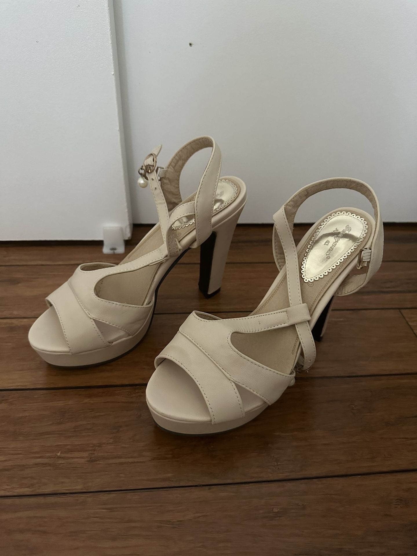 Beige Heels