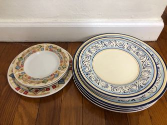 Ceramic plates