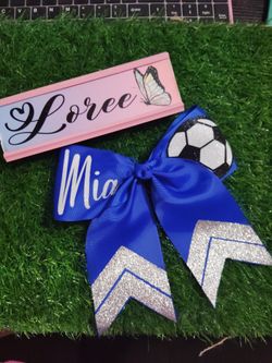 Personalized Hair Bows 