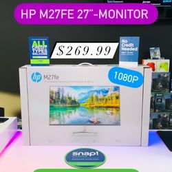 27”  HP M27fe  Monitor