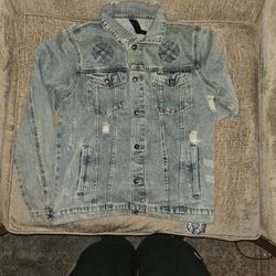 CHROME HEARTS DENIM JACKET