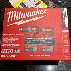 Milwaukee M18 Brushless Combo Kit