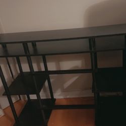 Brown Wood Desk