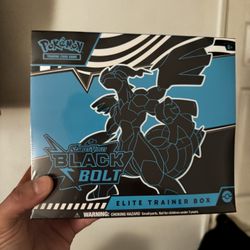 Black Bolt Elite Trainer Box, ETB- Factory Sealed