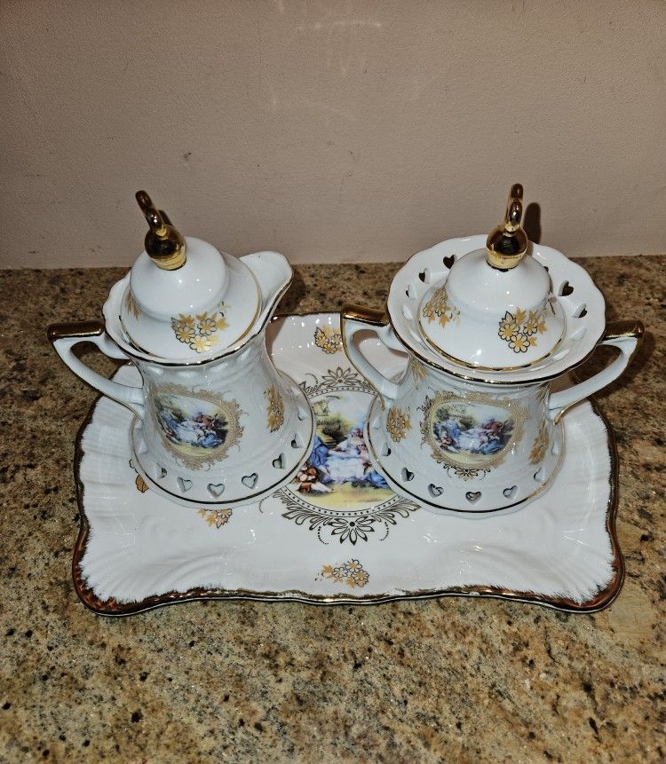 Vintage Porcelain Tea Set