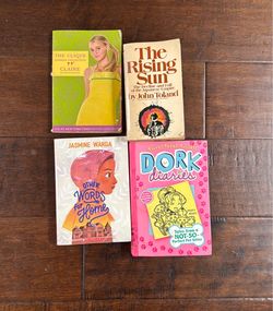 Lot of 4 Mixed Paperback and Hardcover Books