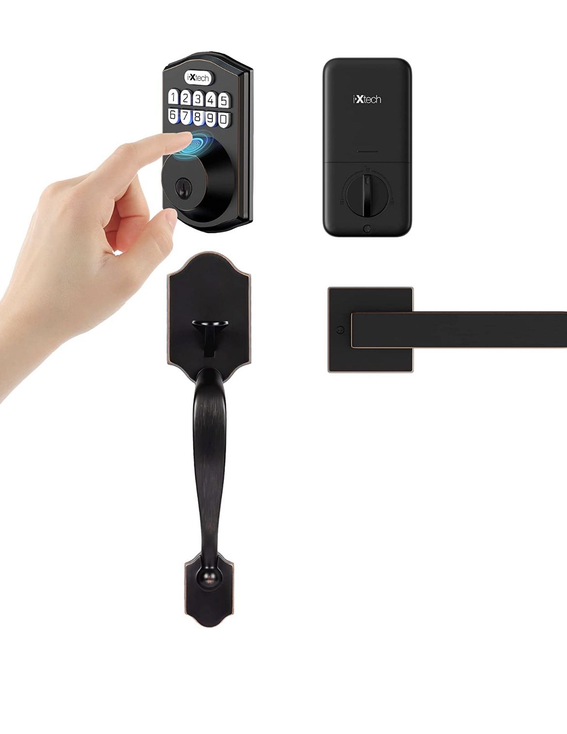 Fingerprint Door Lock Set,