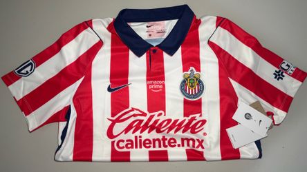 Nike chivas jersey swap red for the white one