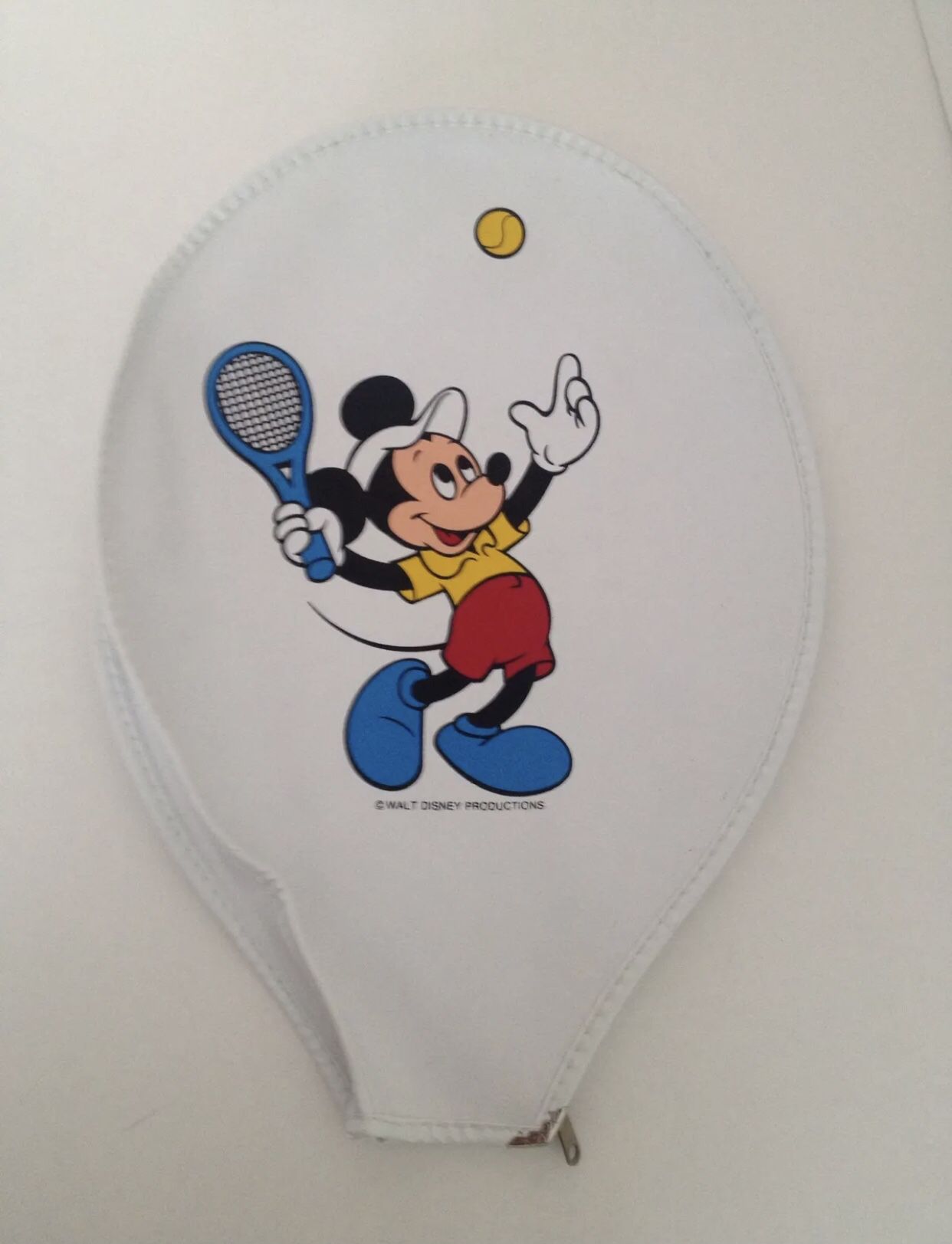 Walt Disney Productions Tennis Racket Pouch Sleeve