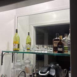 2 Glass Shelves