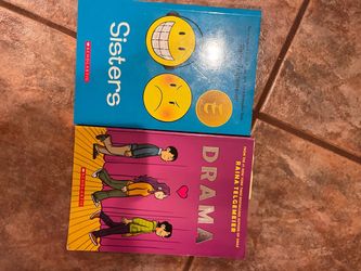 Raina Telgemeier Sisters & Drama Graphic Novels