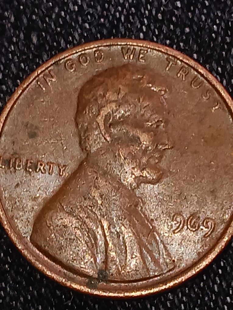 1969 Penny Missing The 1 Infront Of The 969