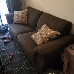 Ikea couch and 2 chairs