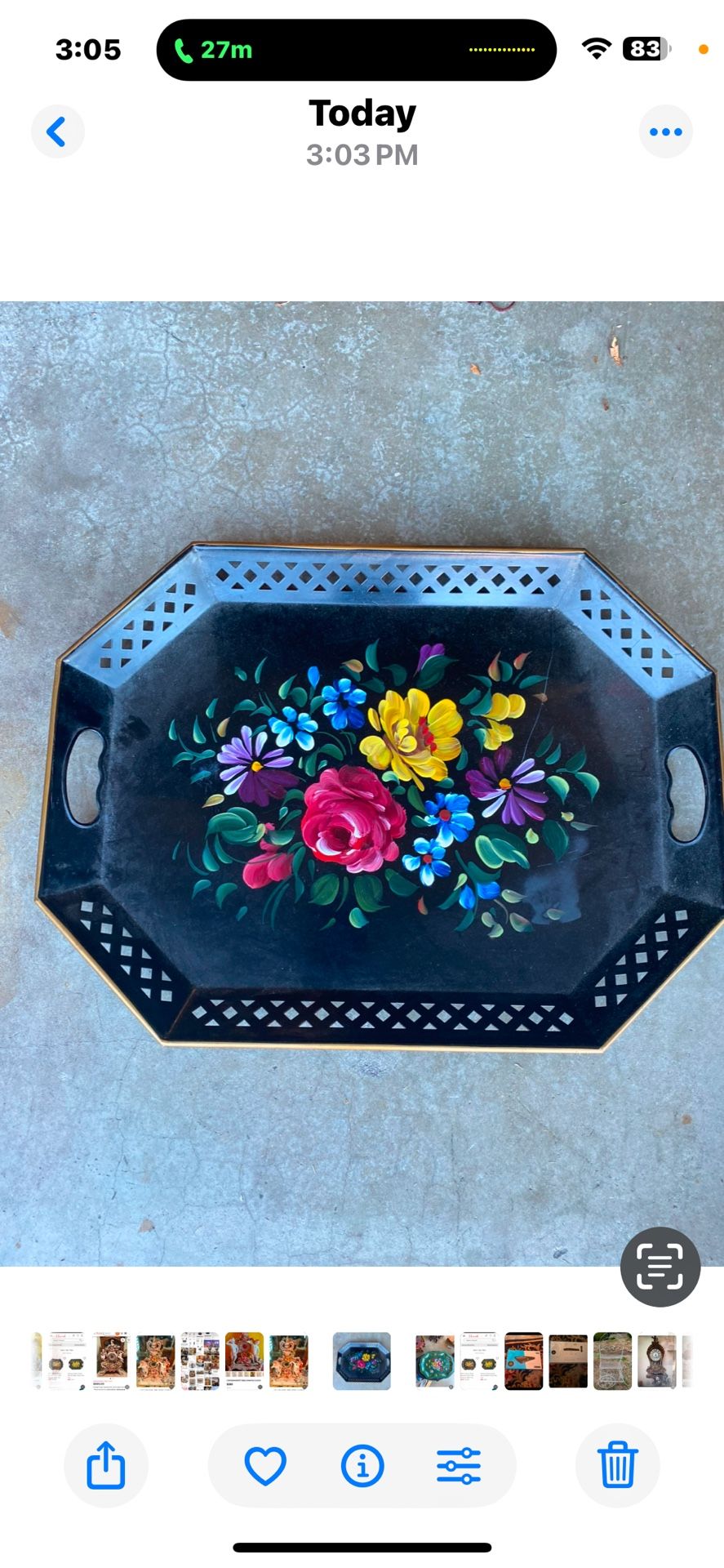 Vintage Tray