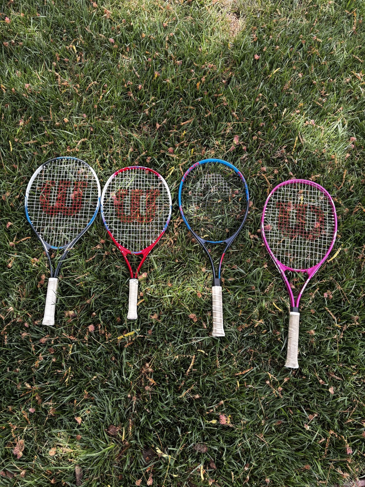 Tennis Rackets (4) - Adult And Kids