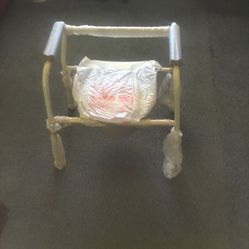 Potty chair shower chair sitting chair all in one