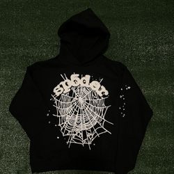Black Sp5der Hoodie 