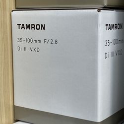 Tamron 35–100mm F2.8 E Mount