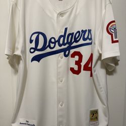 Mitchell & Ness Fernando Valenzuela Dodgers Jersey