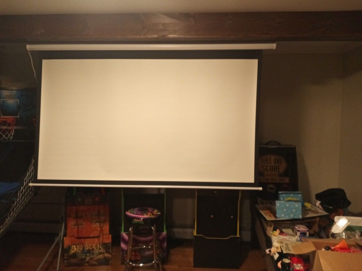 Motorized Projector Screen