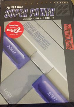 Playing with super power exclusive gamestop collector’s book