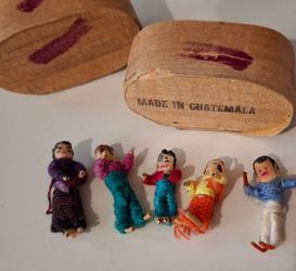 Collectable Tiny Guatemalan "Worry Dolls"