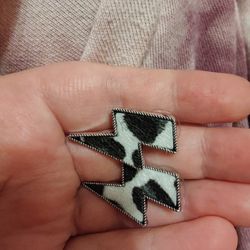 Cow Lighting Earrings 