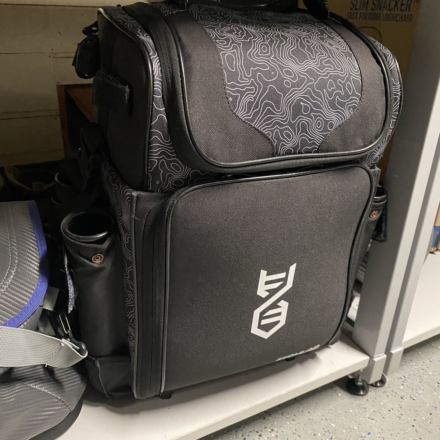 fish lab tackle bag FishLab Large Roller making it ideal for active fishing situations FishLab Tackle Backpack