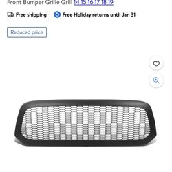 Dodge Ram 1500 Grill Year 2013/2018