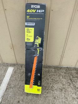 Ryobi 40v HP hedge trimmer tool only no battery no charger