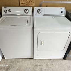 SET WASHER AND GAS DRYER WHIRLPOOL LARGE CAPACITY LIKE NEW