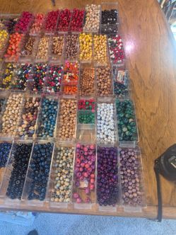 Wood beads