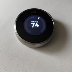 Google Nest Gen 2 WiFi Learning Thermostat For Sale (No Base)