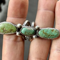 Vintage Navajo Turquoise Ring 1890s