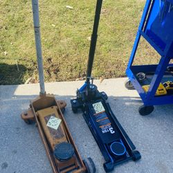 Black Jack Heavy Duty HART 3-Ton Super Duty Garage Jack New! For $155. Yellow 3 ton Jack for $90.