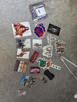 Supreme Stickers And Accessories